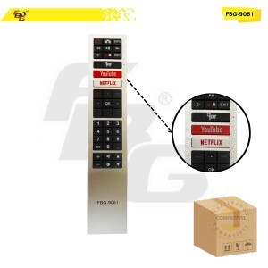 FBG 9061/8061 SMART COMPATÍVEL C/ AOC YOUTUBE/NETFLIX