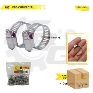 FBG-M 3149 ABRAÇADEIRA DE METAL 5/8