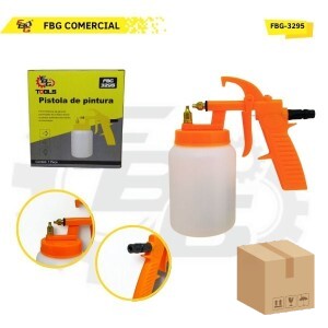 FBG-3295 PISTOLA PARA PINTURA AR DIRETO DE PLASTICO / METAL