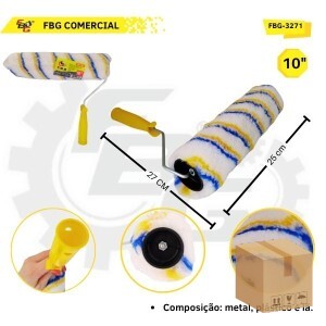 FBG-3271 ROLO DE PINTURA COM SUPORTE 10