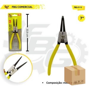 FBG-M 3112 ALICATE DE ANEL RETO EXTERNO